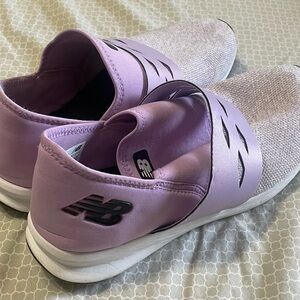 New Balance Women's Purple Slip-On Sneakers